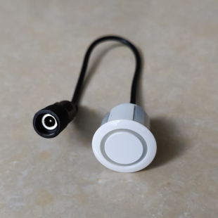 汽车前车退倒车雷达探头19mm二狼神前置后通用防撞感应防水传感器