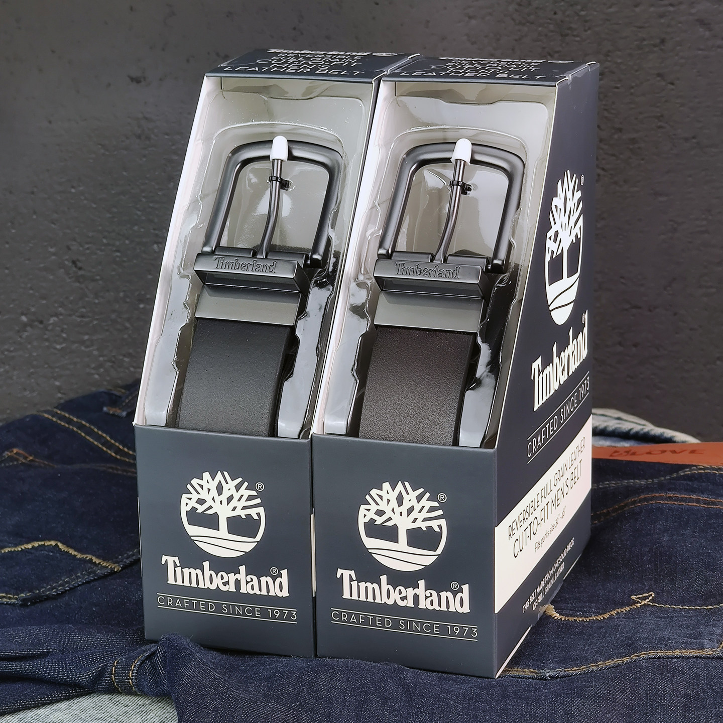 美国costco代购Timberland添柏岚皮带男士可裁裤腰带时尚休闲百搭