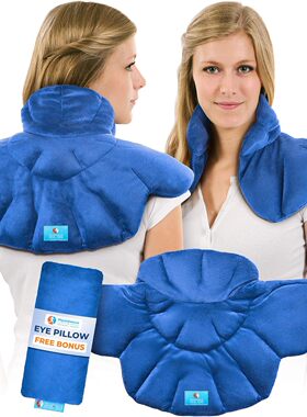 美国直邮PhysioNatural Microwavable Heating Pad微波加热凝胶包