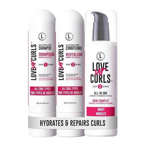 直邮Love your Curls All in One Curl Cream Styler抗卷发保湿霜