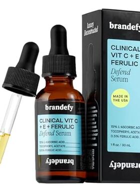 美国直邮 Brandefy Vitamin C Face Serum: 15% L. Ascorbic Acid