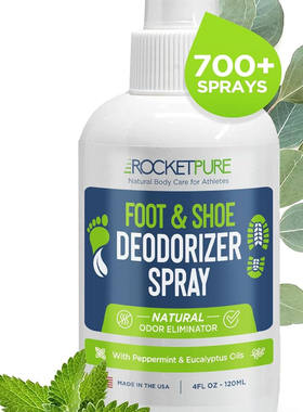 Rocket Pure Natural Foot & Shoe Deodorizer足部鞋子脚除臭喷雾