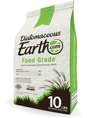 美国直邮 Diatomaceous Earth Food Grade硅藻土食品级硅藻土10磅