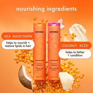 US直邮 amika奢华滋养柔顺洗发水 保湿抗氧化护发素 深层滋润发膜