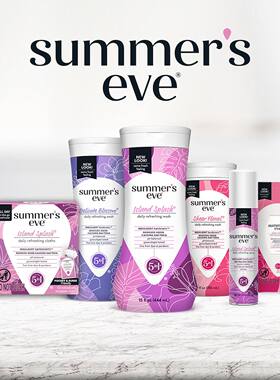 美国直邮Summer's Eve女性湿巾除臭喷雾Fragrance Free Gentle