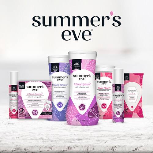 美国直邮Summer's Eve女性湿巾除臭喷雾Fragrance Free Gentle