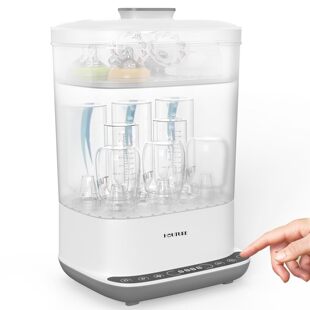 US直邮 HAUTURE Bottle Sterilizer奶瓶消毒器烘干机婴儿6合1灭菌