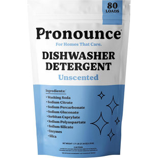 美国直邮 洗碗机洗涤剂粉超浓缩去除油脂污垢胶囊替代 Pronounce