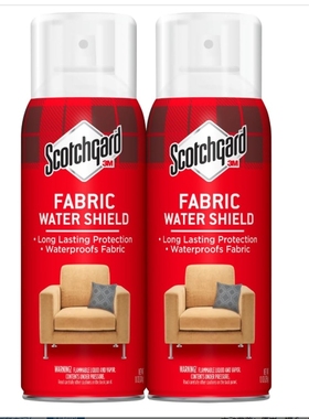 美国直邮 Scotchgard Fabric Water Shield 织物防水喷雾持久保护