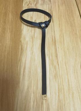 【玲珑阁】bjd娃衣配件搭配腰带革带PU皮三分叔黑色咖啡色基础款