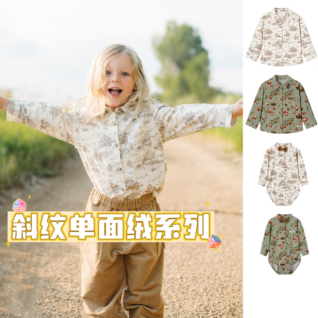 Milkbarn婴幼儿包屁衣/衬衫外套图片