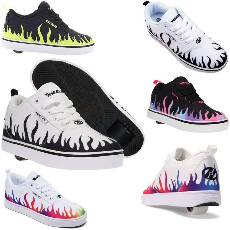 美国heelys暴走鞋学生成人儿童单轮轱辘轮滑鞋四季款