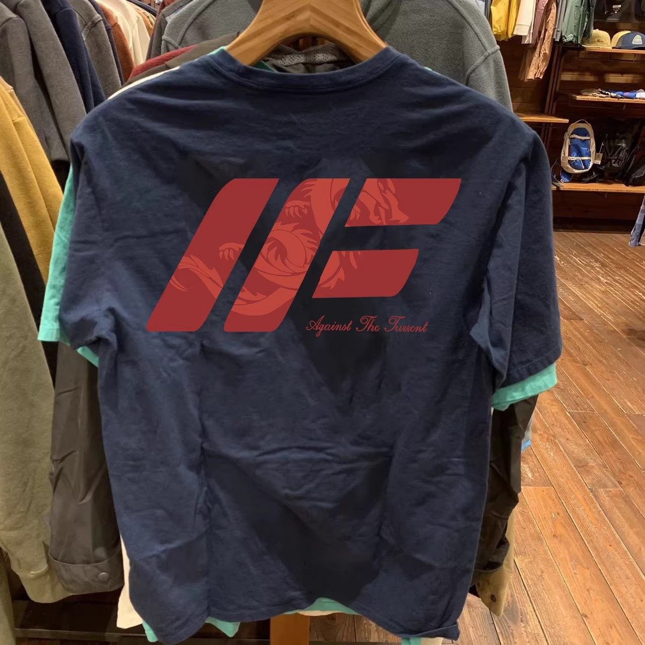 春夏季新款纯棉重磅潮流短袖T恤男美式休闲IF字母大码上装半袖女,男装,大码上装,淘宝优惠券,粉丝福利购,淘宝优惠卷