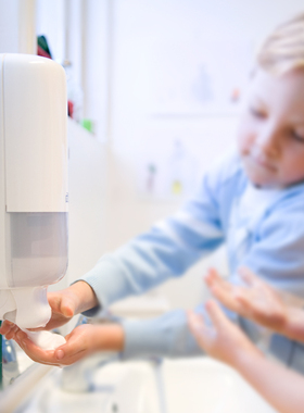 多康Tork深层清洁无香泡沫壁挂式洗手液套装商用酒店家庭装1000ml