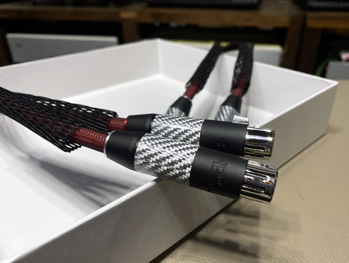 柏力红宝石单晶铜音频线RCA信号