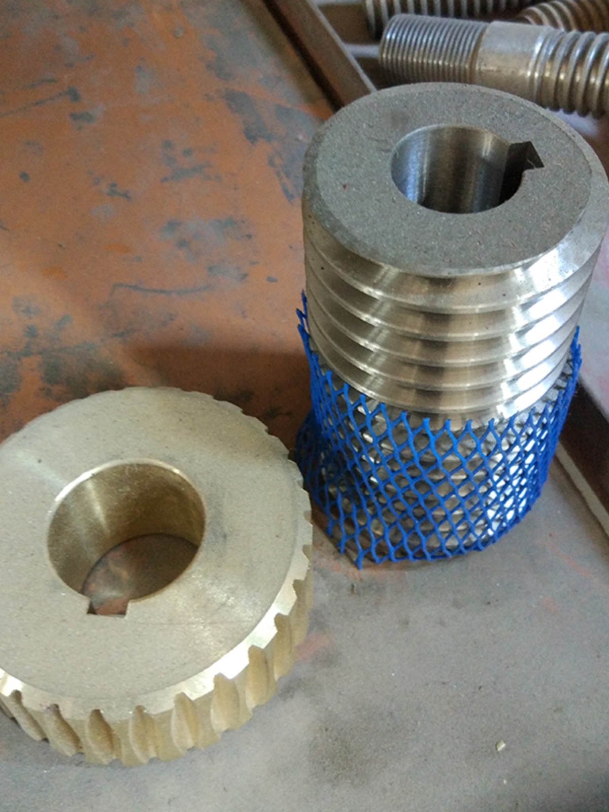 切管机铜齿425切管机齿轮金属切管机配件275切割机涡轮蜗杆配件