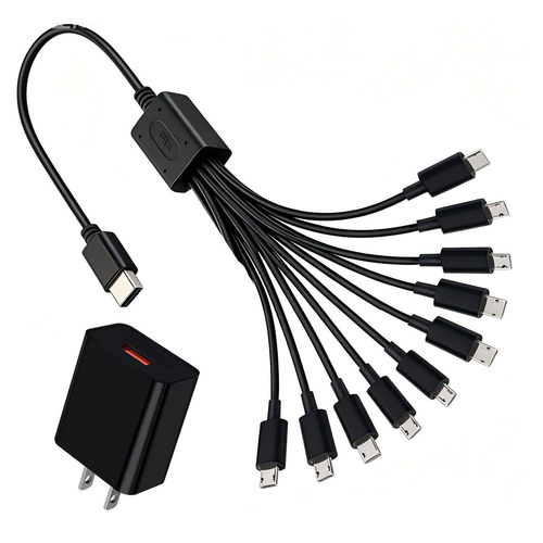 microusb数据线热销卖加充电头