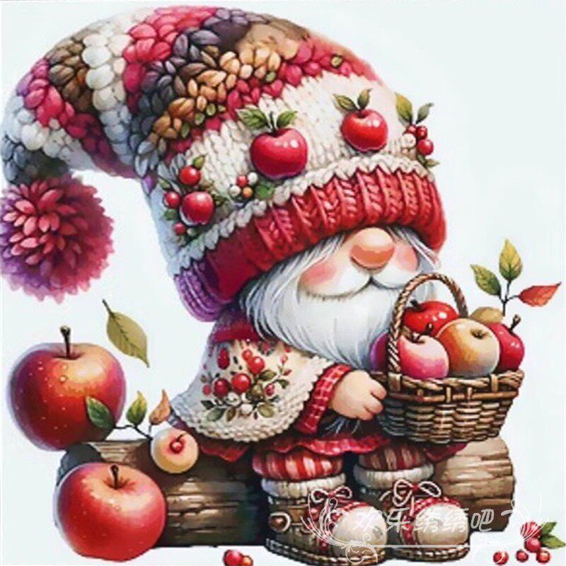 十字绣2025新款线绣平安喜乐小矮人刺绣客厅卧室儿童房钻石画手工