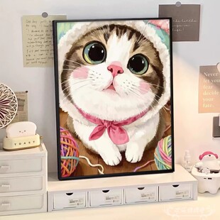 十字绣喜庆2025新款客厅国风福娃娃手工初学简单刺绣钻石贴画DIY