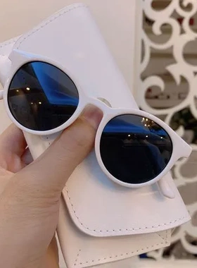 儿童遮阳镜防紫外线女童潮椭圆款墨镜太阳镜男童经典新款热销