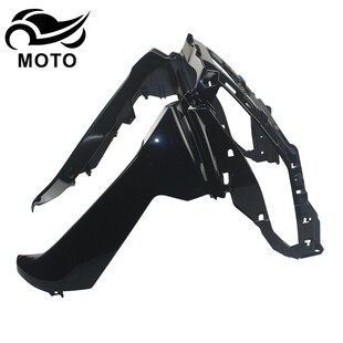 适用豪爵USR125原装外壳HJ125T-21/21C前围前下护罩鱼嘴前护围