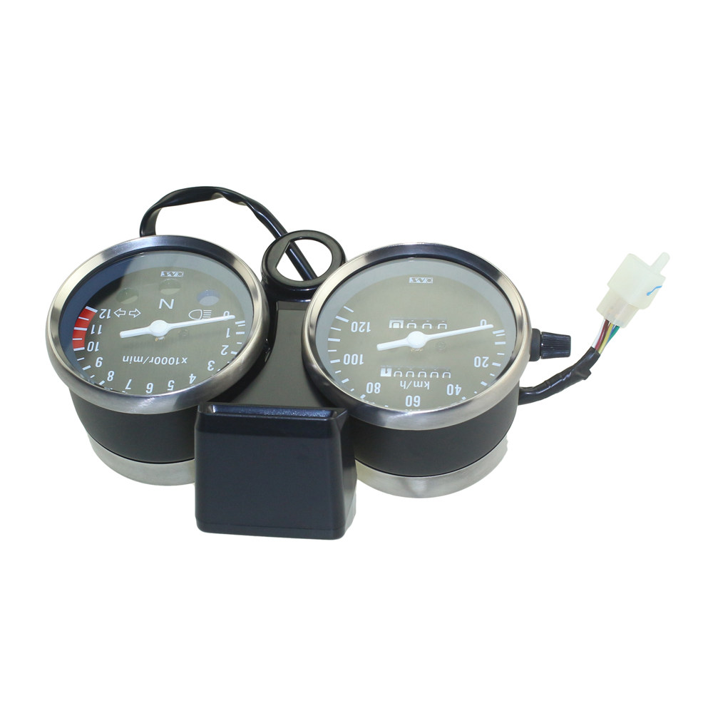适用铃木太子原装配件GN125H/GN125-2/HJ125-8仪表里程表码表咪表