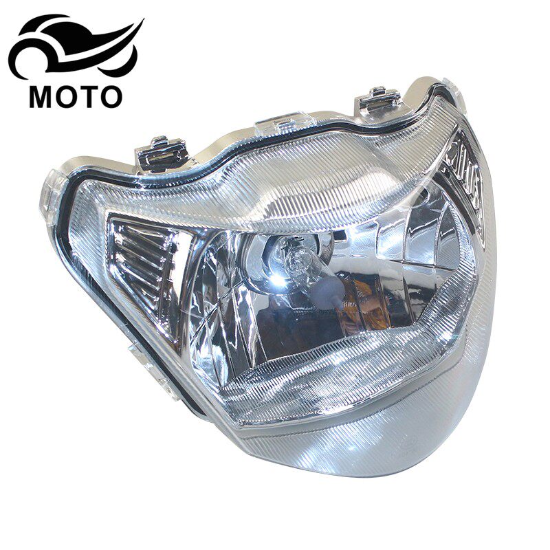 弯梁摩托车配件适用豪爵畅迪FW110原装大灯总成前照灯车头灯