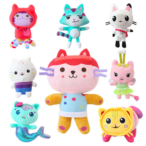 猫咪毛绒玩具公仔pp棉动画