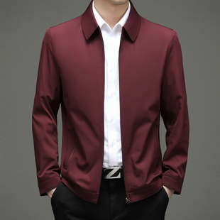 Casual Business Lapel Windbreak Jacket Men Trench Coat Solid