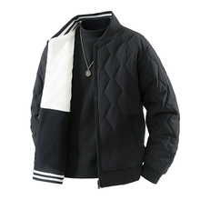 winter fleece padded jacket puffer men windproof ThermalCoat