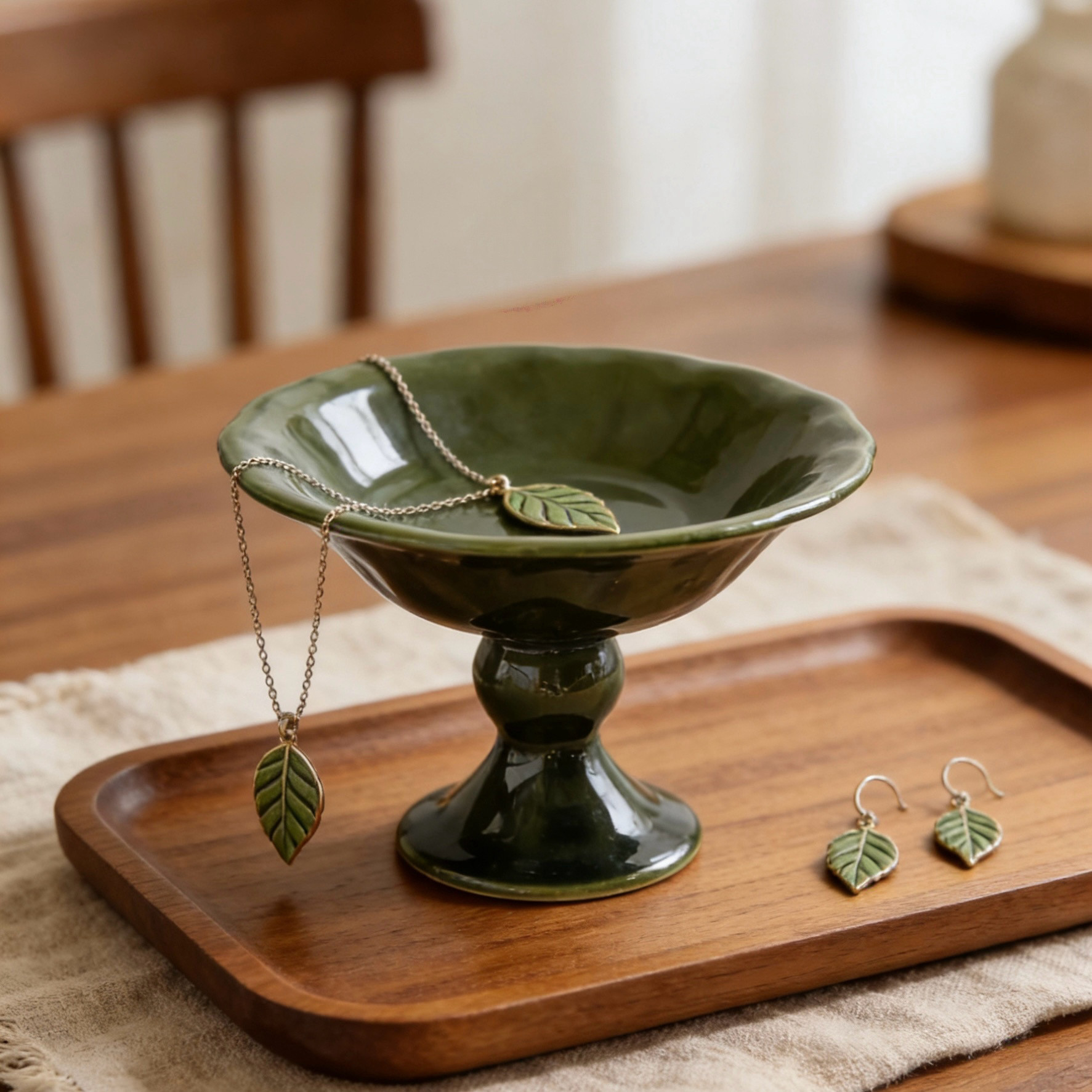 摆放女生的首饰耳环耳钉项链手串手链收纳盒架子托盘床头柜梳妆台,家居饰品,香薰托盘,淘宝优惠券,粉丝福利购,淘宝优惠卷