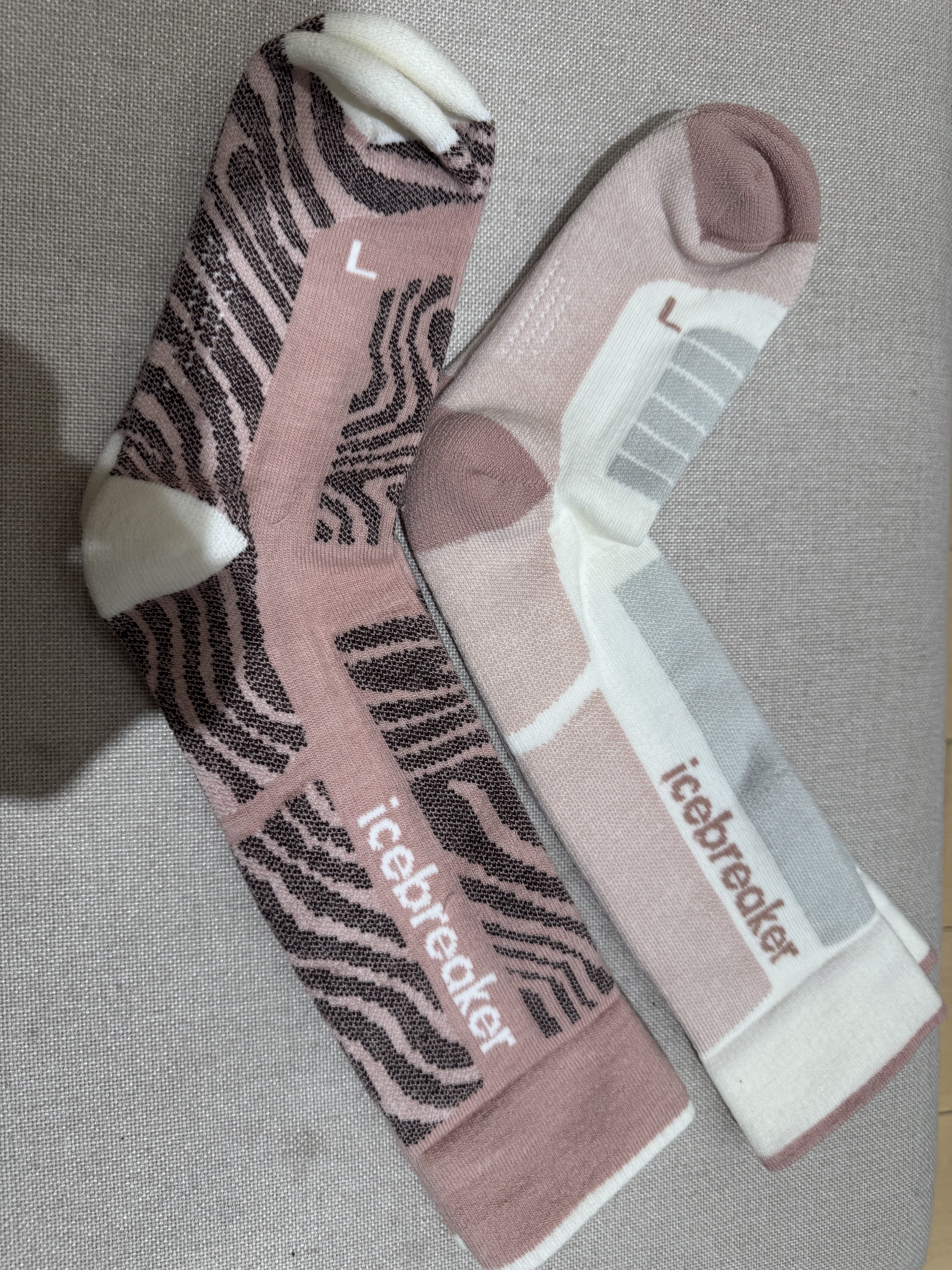 icebreaker美丽诺羊毛女SKI+Medium otc长筒袜保暖户外徒步登上袜图片