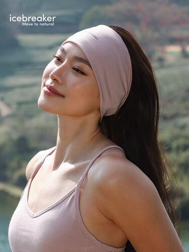 icebreaker美丽诺羊毛男女125Cool-Lite发带户外运动跑步徒步登山