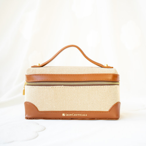 包邮！修丽可棕色收纳包化妆包