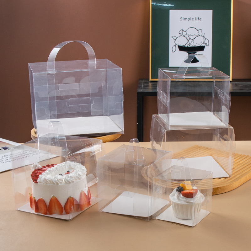 2/3/4/5/6寸透明蛋糕盒加高盒子