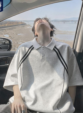 胖胖哥重磅宽松大码POLO衫