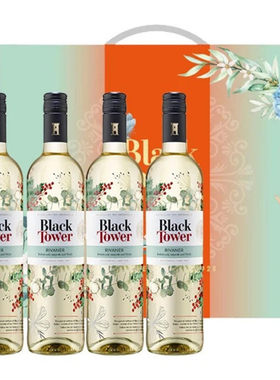 黑塔BLACKTOWER旗舰店花季雷万尼白葡萄酒德国原瓶进口750ml甜酒