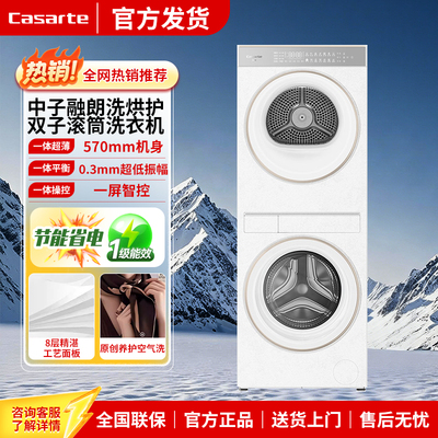 Casarte/卡萨帝CZ B10LWS10YTGWCU1中子融朗洗烘护双子滚筒洗衣机