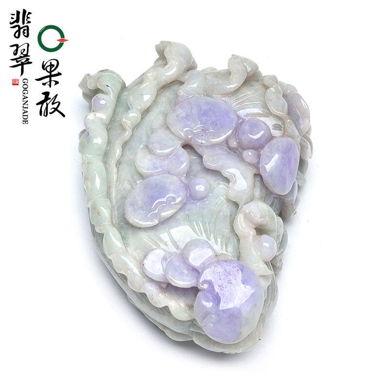 X26454果敢翡翠 春彩翡翠珠宝奇石