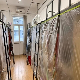 学生宿舍防尘罩寝室防尘膜一次性透明塑料遮尘盖布遮灰防尘保护膜