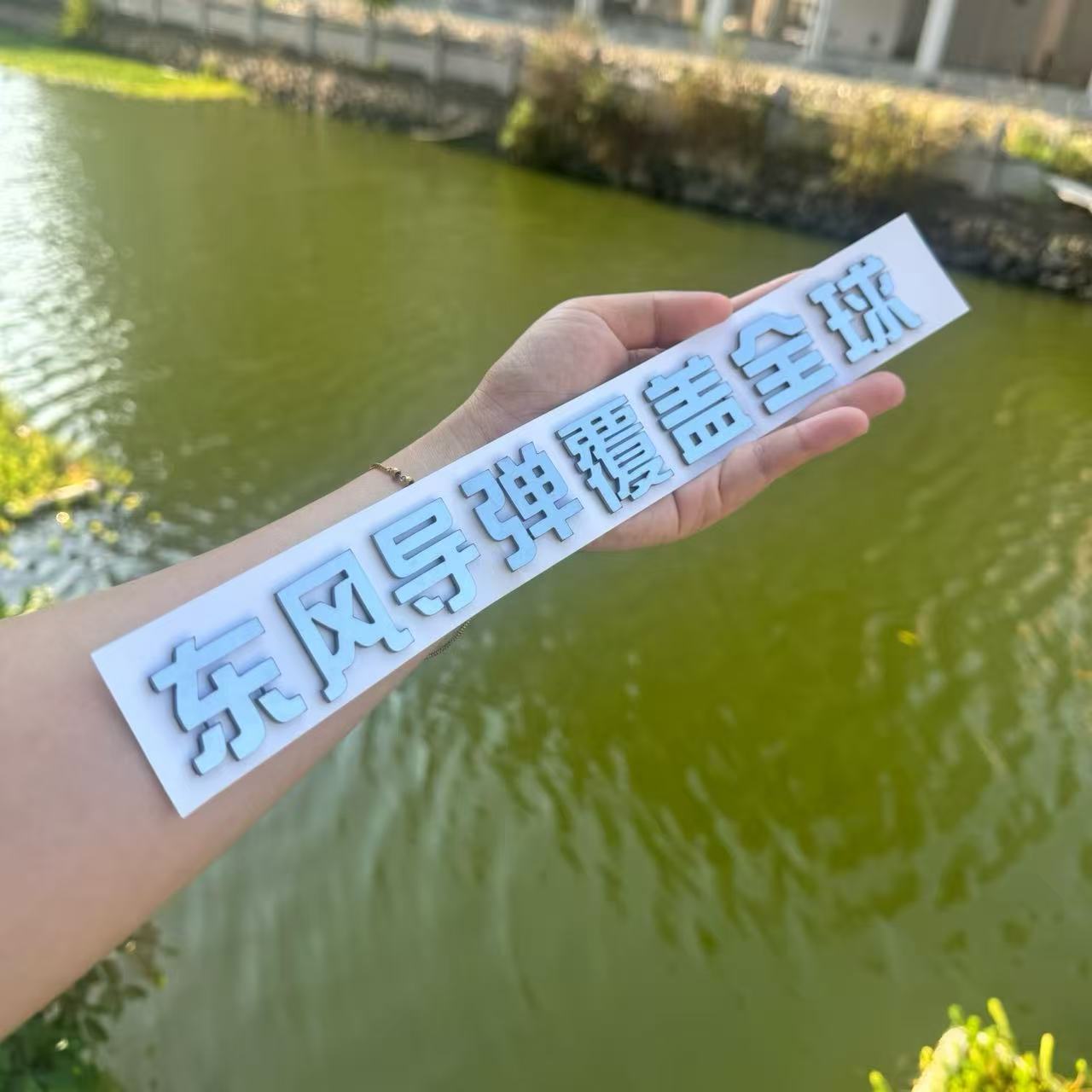 东风汽车东风导弹覆盖全球车标贴