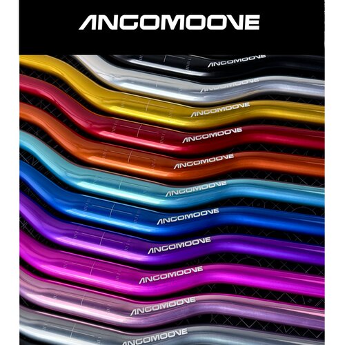 台湾品牌ANGOOMOVE 小布改装P/T/GLine山地车通用31.8铝合金车把