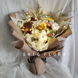 Подсолнечные высушенные цветы Букет вечный жизненный цветы Большой букет