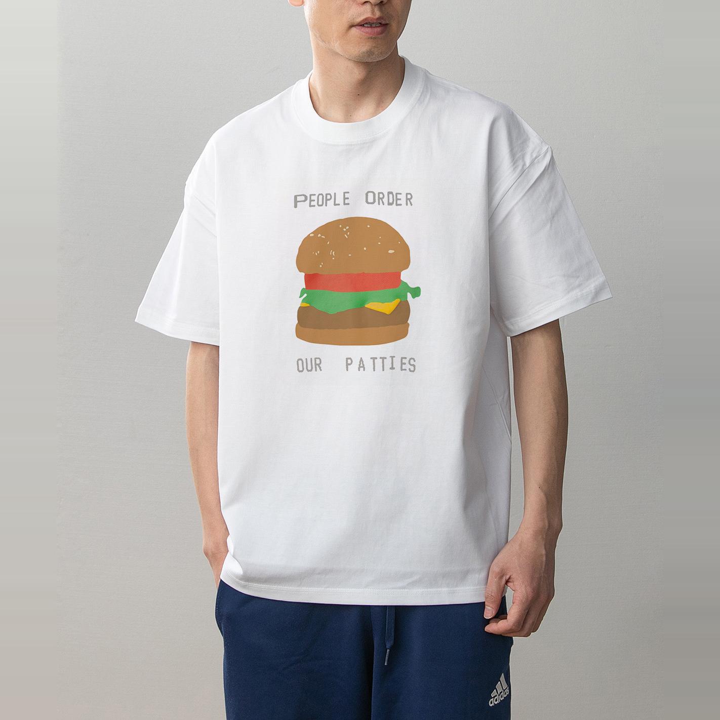 数码直喷 SpongeBob SquarePants海绵宝宝动漫短袖T恤男女情侣