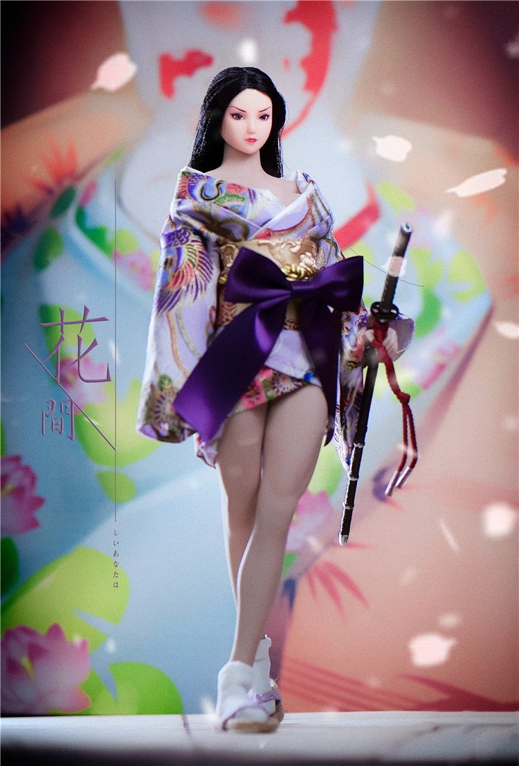六道工坊1/6日式短款和服人字拖图片