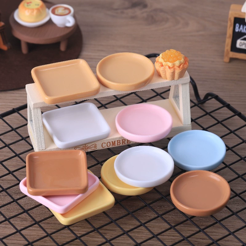 微缩食玩场景玩具盘子模型娃娃屋