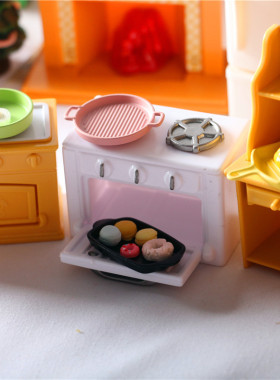微缩厨房仿真摆件模型娃娃屋