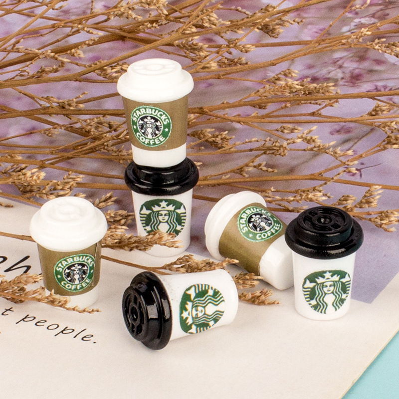 笑舍居树脂仿真咖啡杯迷你