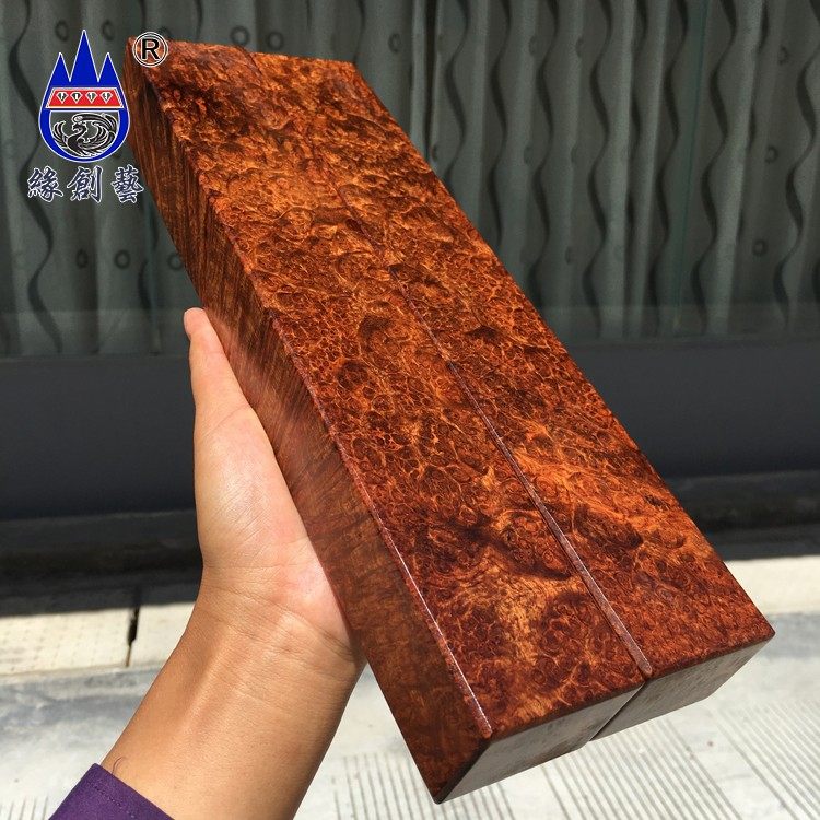 红木树瘤镇纸料缅甸花梨一物一图整木满瘤疤瘿木精品收藏摆件镇尺
