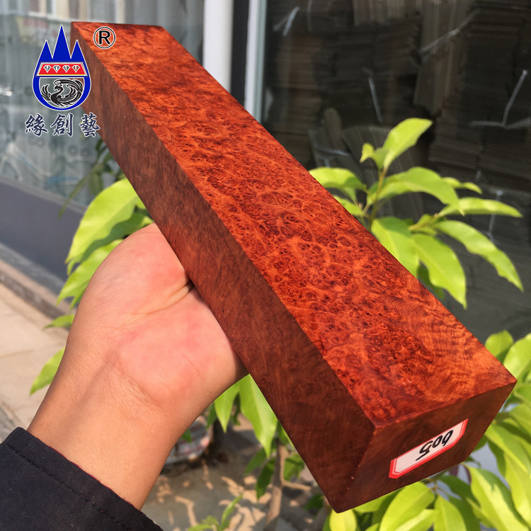 缅甸花梨树瘤镇尺红木瘿木影子木满瘤疤精美实木质老料收藏镇压纸